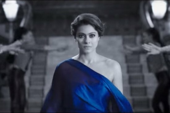 Dilwale's Janam Janam B&W romantic song shows why SRK-Kajol Jodi is timeless Kajol looks electrifying in a bright blue gown as she makes her appearance in the Janam Janam song